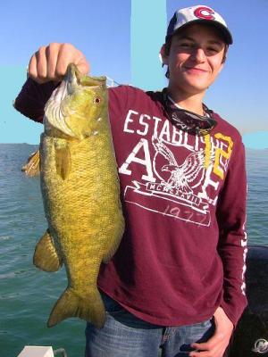 Smallmouth Bass- Another big Fall smallie