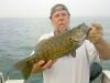 Smallmouth Bass - Bruce with a September Hawg