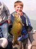 Smallmouth Bass- A young guy with a 4lb 12oz GIANT